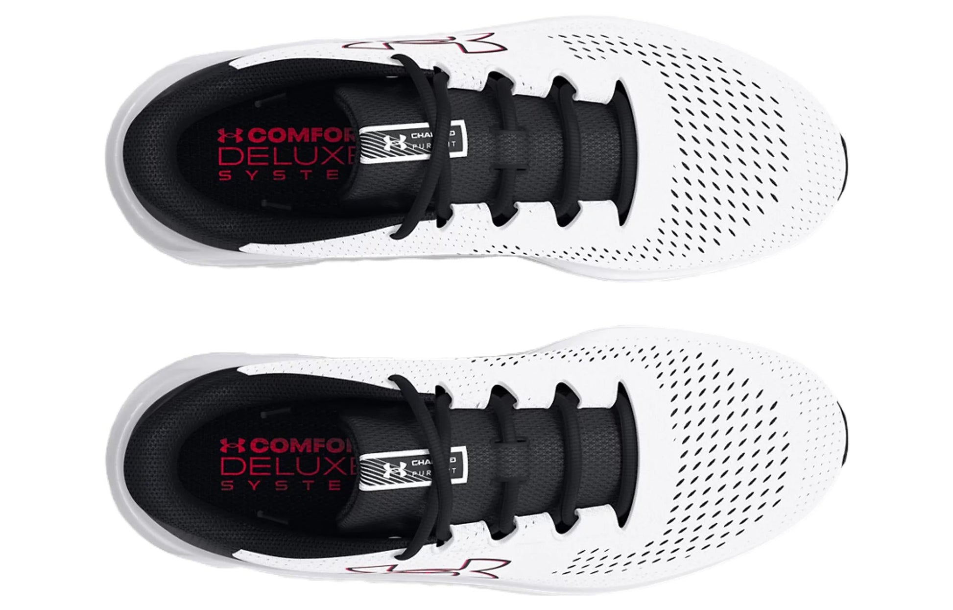 Under Armour Charged Pursuit 3 'Big Logo - White Black' 3026518-101