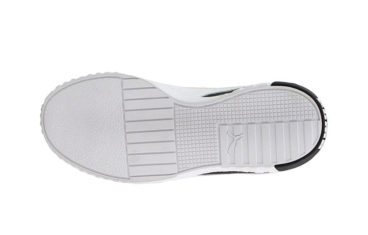 (PS) PUMA Cali Lace Up Low Top Shoes Black/White 369698-02
