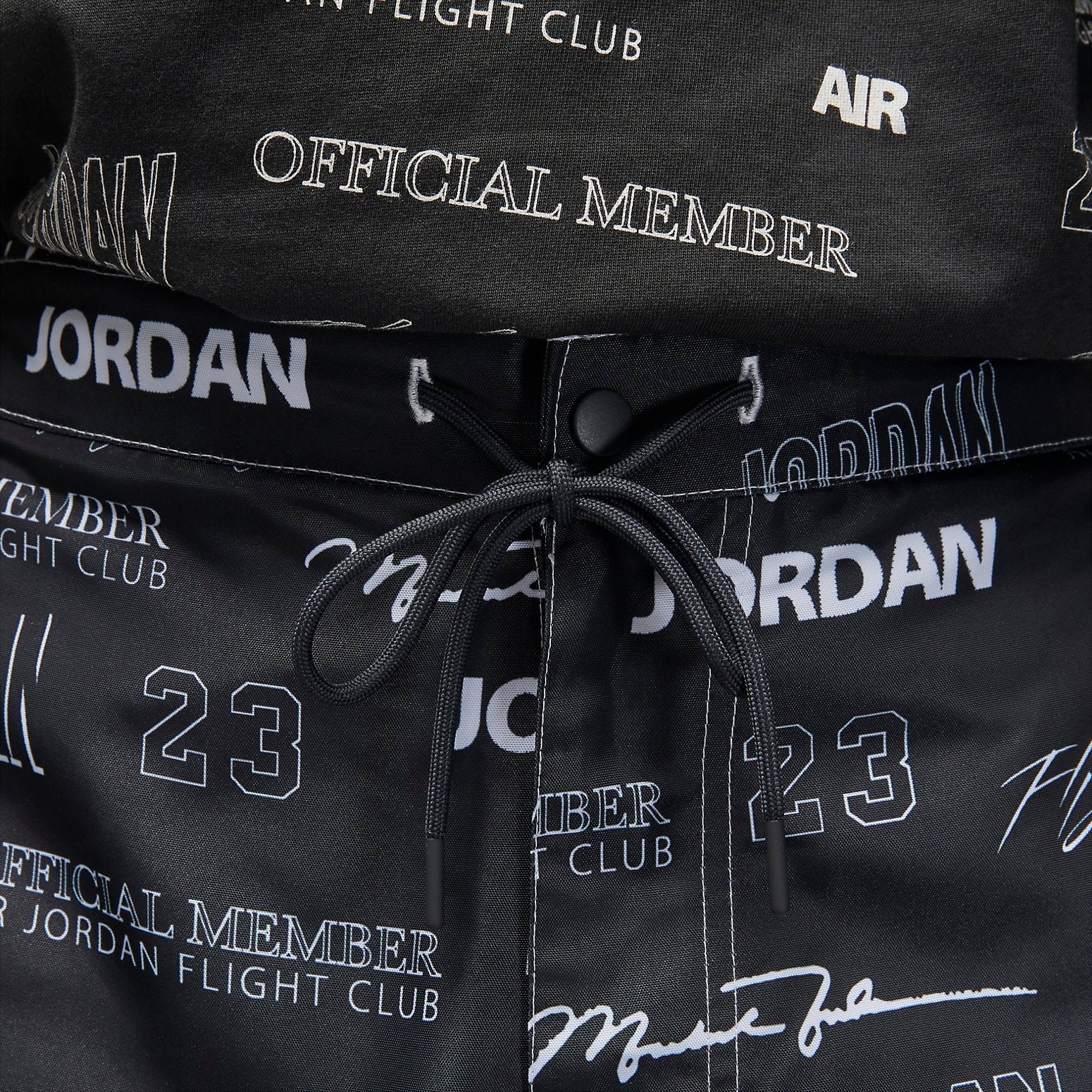 Air Jordan Mens Flight MVP Woven Shorts 'Black' DX9727-045