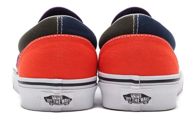 Vans Unisex Slip-On Sneakers Purple/Black VN0A4BV3TBZ