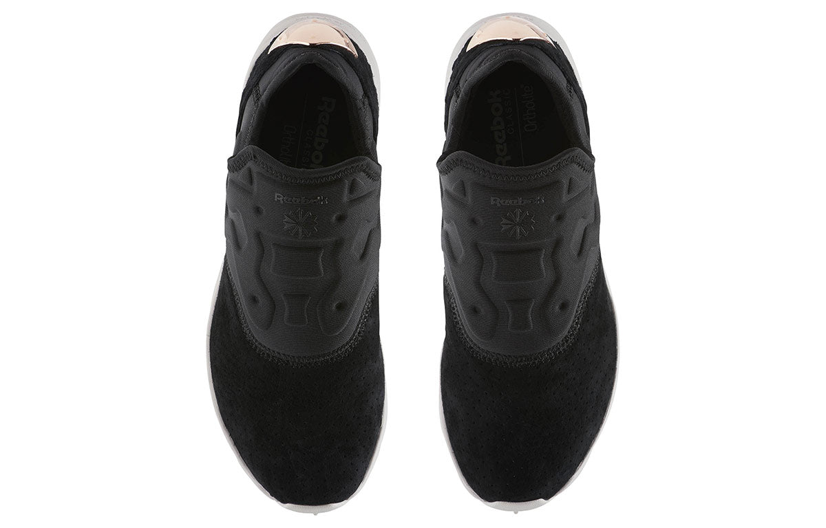 (WMNS) Reebok Furylite Slip On FBT 'Black' BS6413
