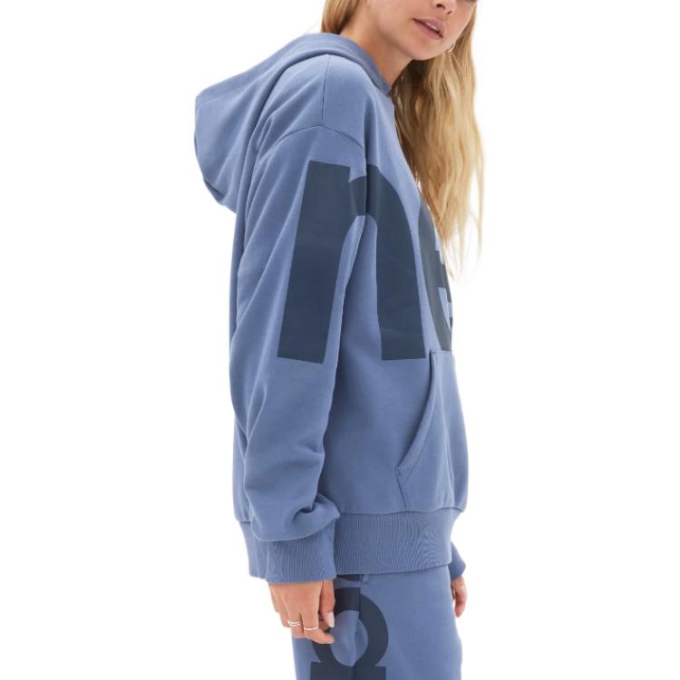 New Balance Athletics Unisex Out of Bounds Oversized Sweat Pullover Hoodie Asia Sizing 'Arctic Grey' UT23504-AGY