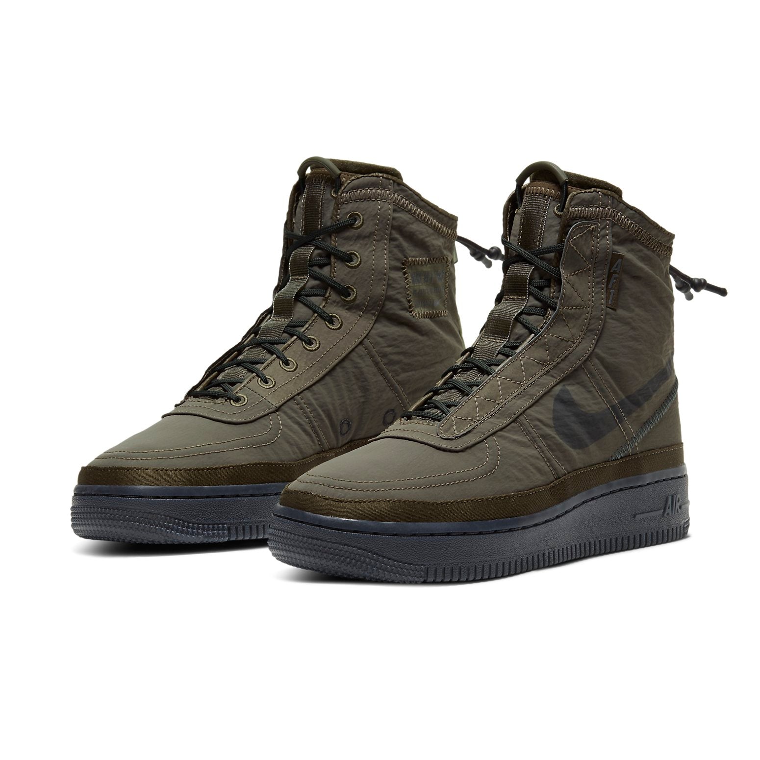 (WMNS) Nike Air Force 1 High Shell 'Cargo Khaki' BQ6096-301