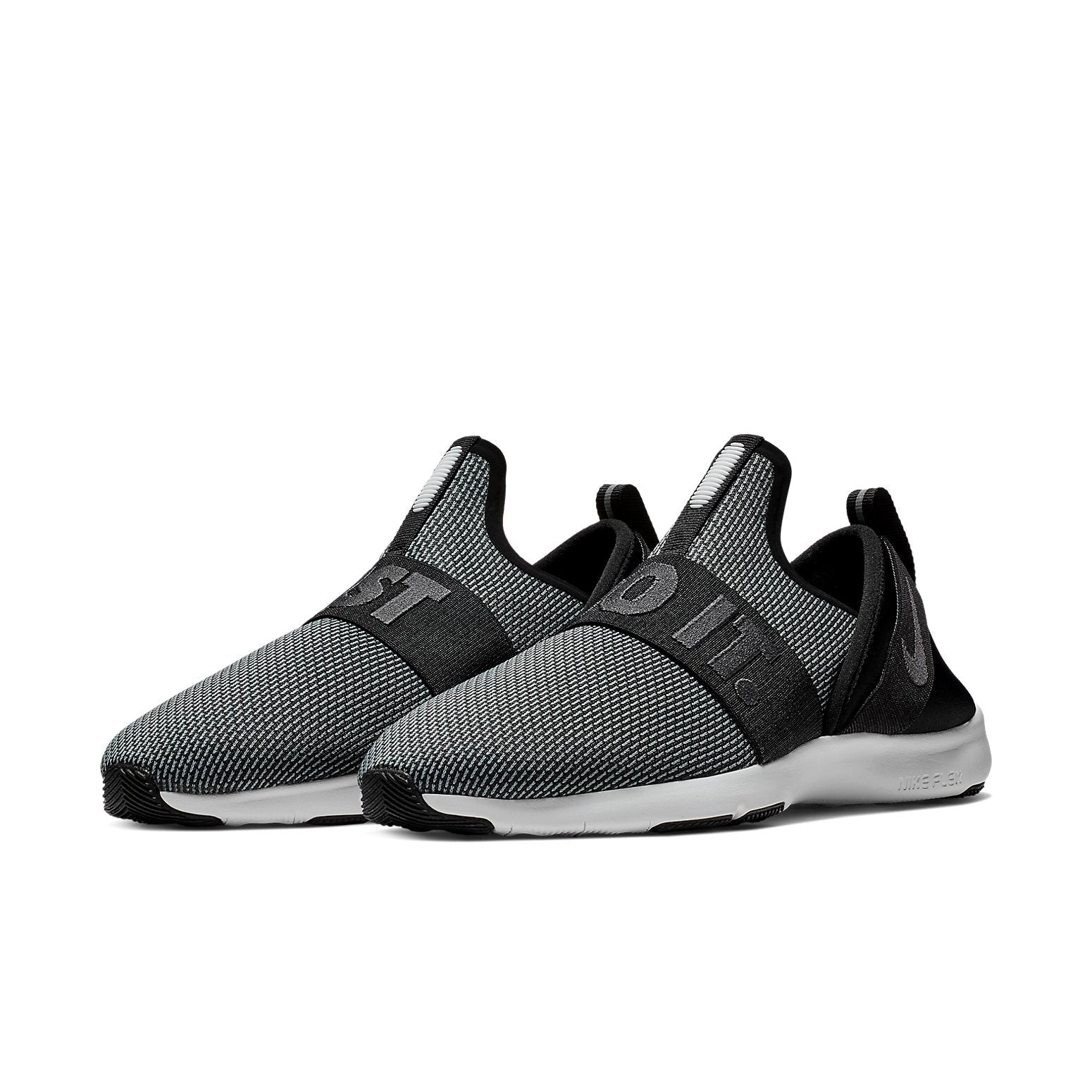 (WMNS) Nike Flex Motion Trainer EP Wide 'Dark Grey' AQ9940-001