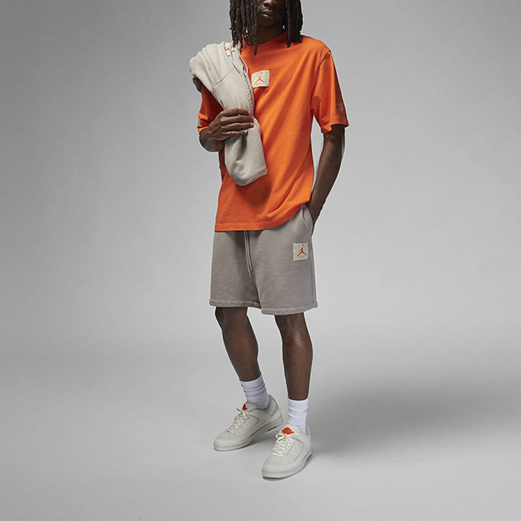 Jordan x Shelflife Logo T-shirt 'Orange' DV7001-819