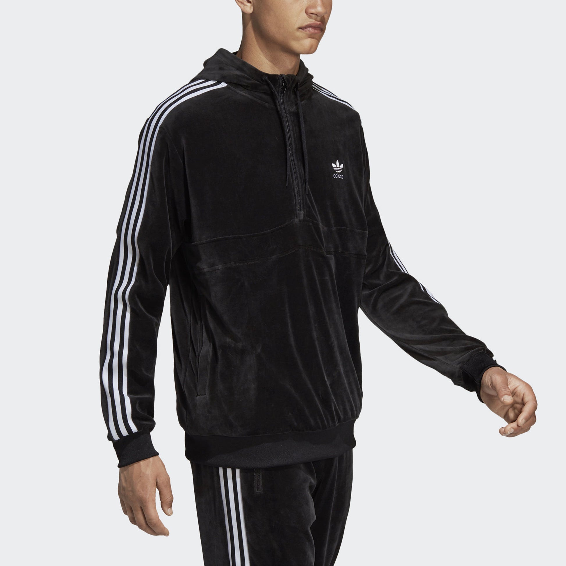 adidas originals Cozy Halfzip Track Sweaters Black DX3625