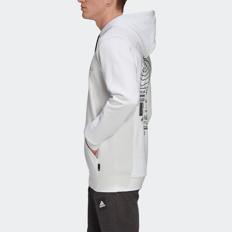 adidas Athletics Pack Logo Printing Sports White FK2101