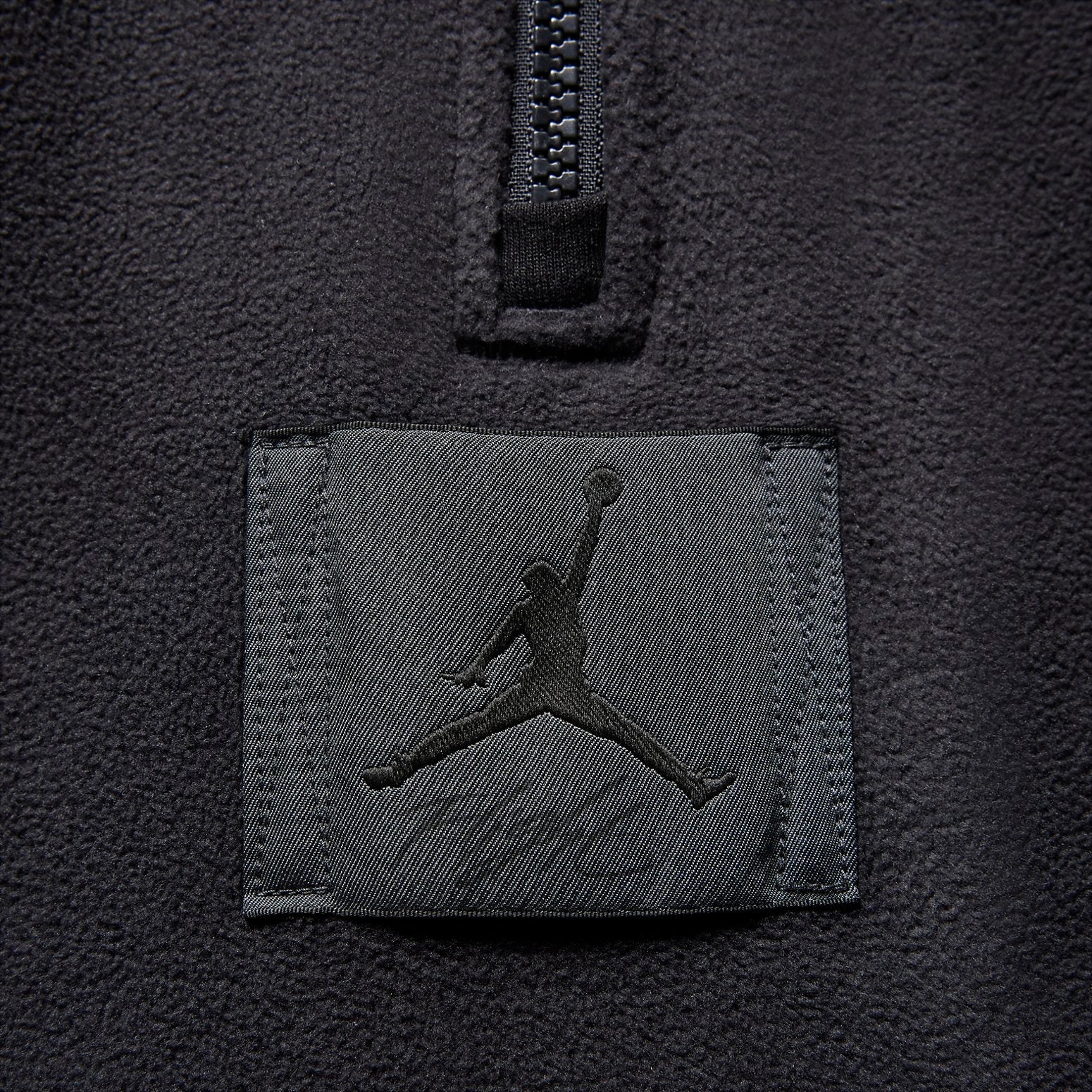 Air Jordan Winterized Fleece Half-Zip 'Black' FD7863-010
