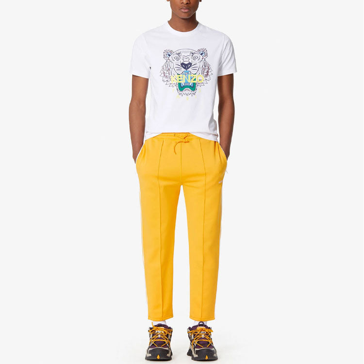 Men's KENZO Classic Logo Short Sleeve White F965TS0504YA-01