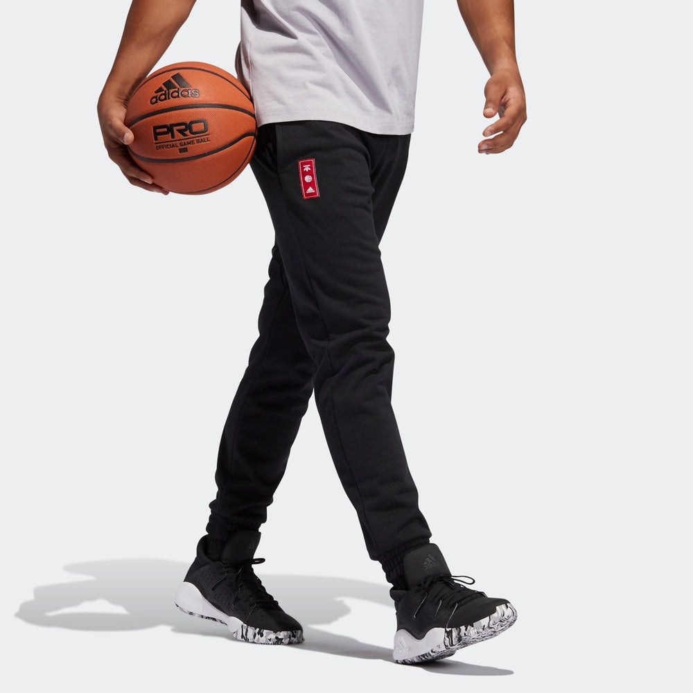 adidas Mic Spt Pant Logo Basketball Bundle Feet Sports Pants Black GQ1362