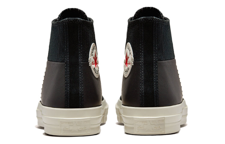 Converse Chuck 70 Crafted Leather High 'Black Egret' 173131C
