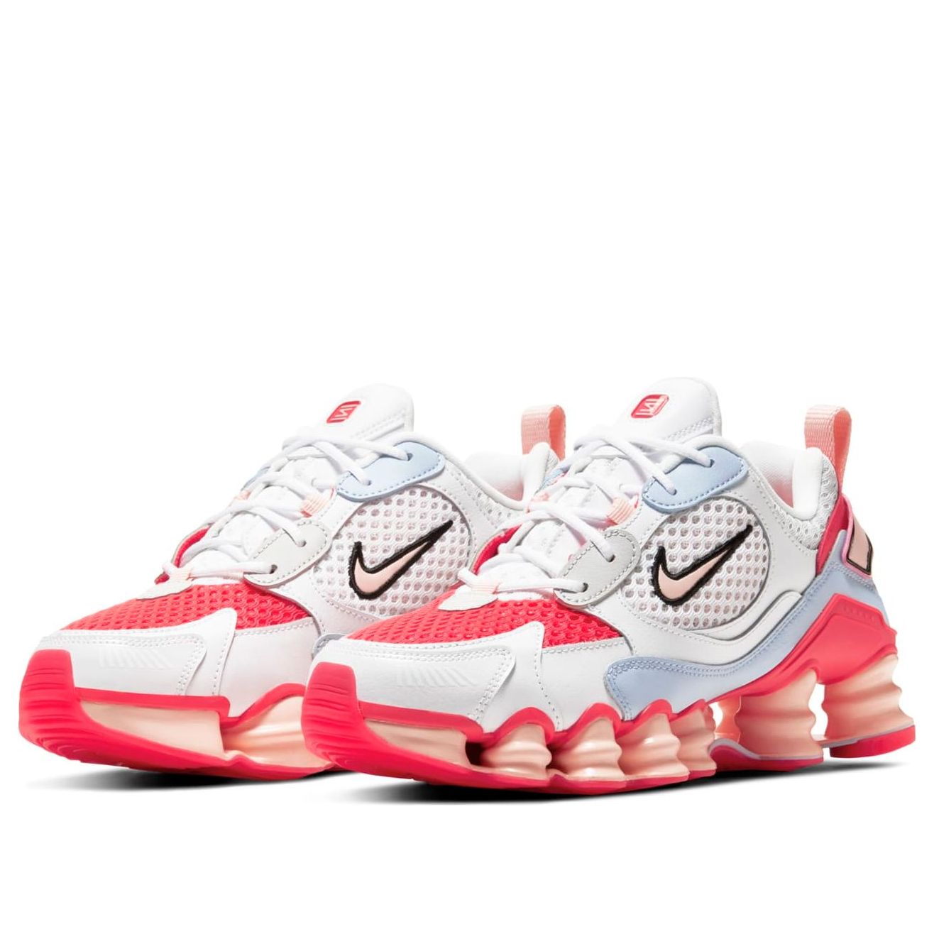 (WMNS) Nike Shox TL Nova 'White Laser Crimson' CV3602-101