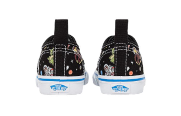 (TD) Vans Authentic Elastic Lace 'Black Multi' VN0A4BUYY61