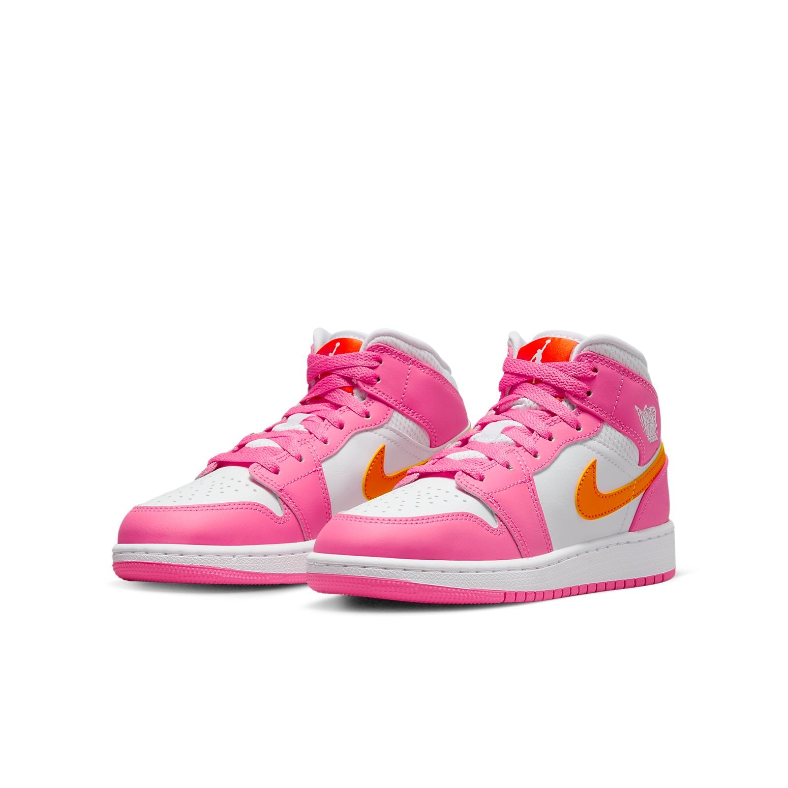 (GS) Air Jordan 1 Mid 'Pinksicle Orange' DX3240-681
