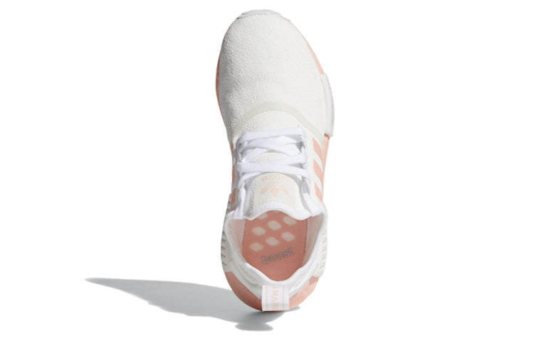 (WMNS) adidas NMD_R1 'White Vapour Pink' FW7580