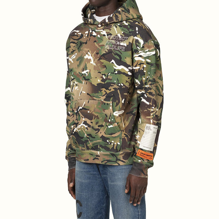 Men's HERON PRESTON X Camouflage Green HMBB010F20JER0085901