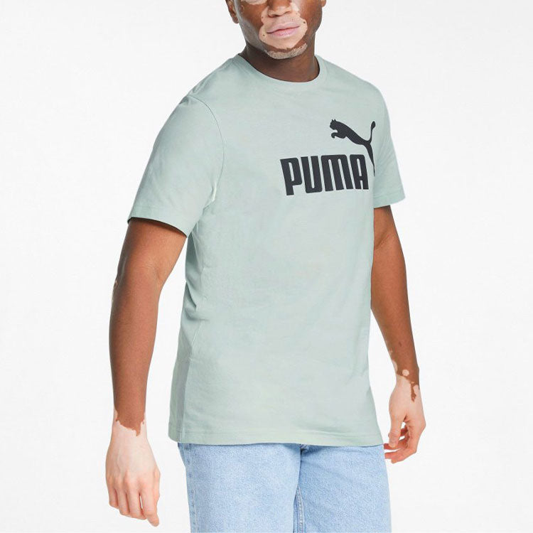 PUMA ESS+ Logo Execution T-Shirt 'Teal' 849566-62