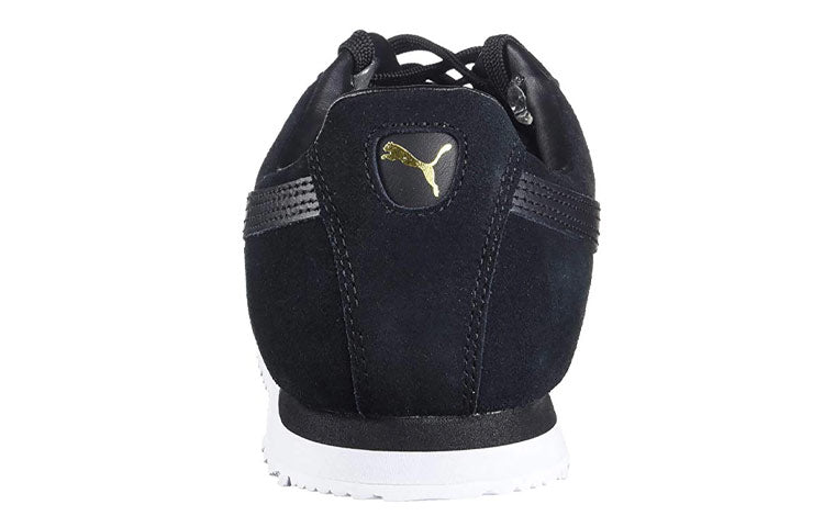 PUMA Roma Suede Running Shoes Black/White 365437-08