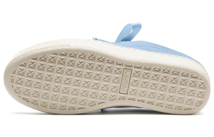 (WMNS) PUMA Vikky Platform Ribbon 'Sky Blue' 366418-04