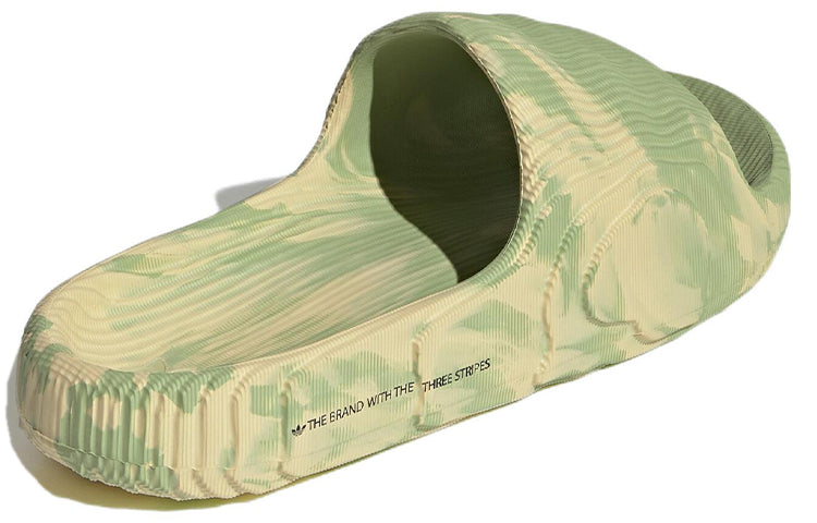 adidas Adilette 22 Slides 'Magic Lime Desert Sand' GY1597