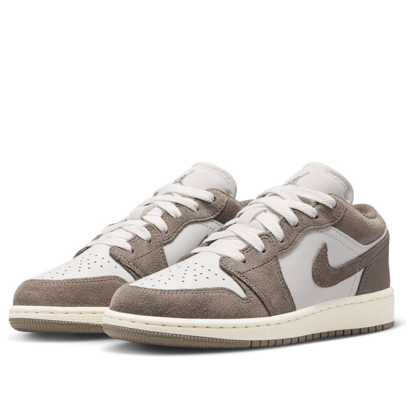 (GS) Air Jordan 1 Low 'Olive Grey Enigma Stone' 553560-026