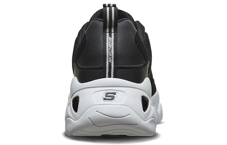 Skechers D'Lites 3.0 Low-Top Running Shoes Black 666102-BLK