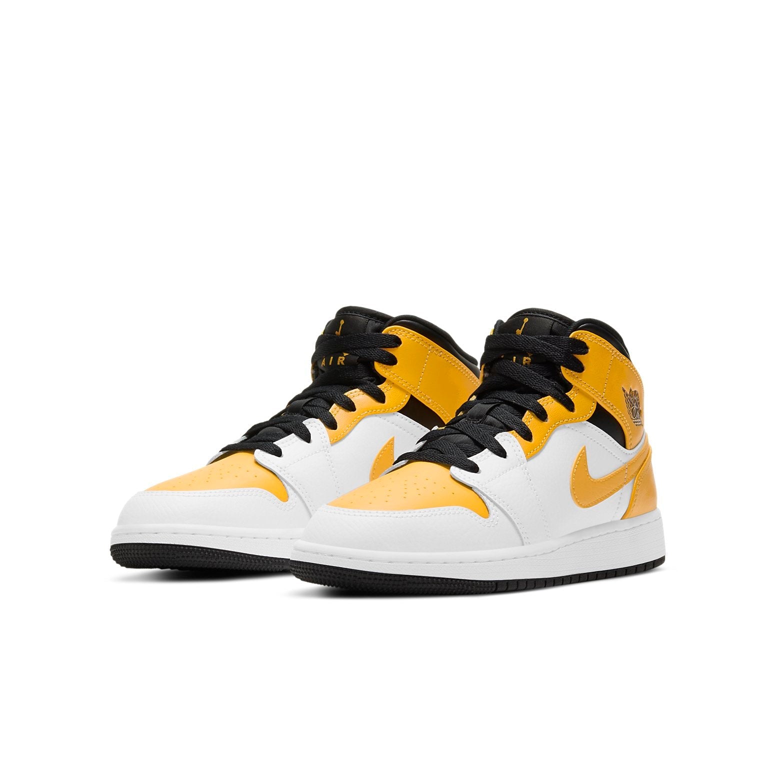 (GS) Air Jordan 1 Mid 'University Gold' 554725-170