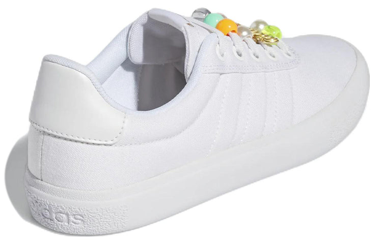 (WMNS) adidas neo Vulc Raid3r x FARM Rio 'White Gold Metallic' GY9190