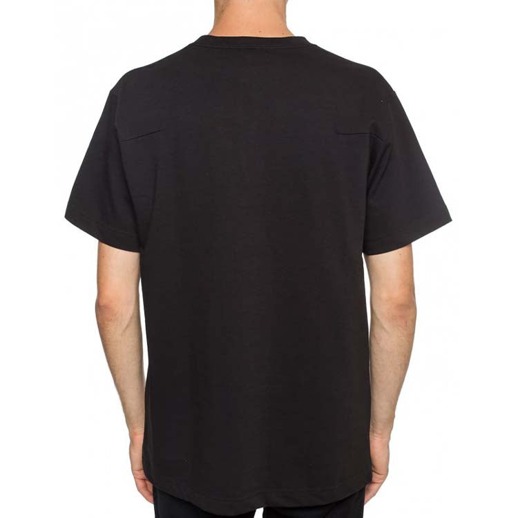 Men's DIOR X Sorayama Crossover Sakura Printing Short Sleeve Black 933J602A0554-980