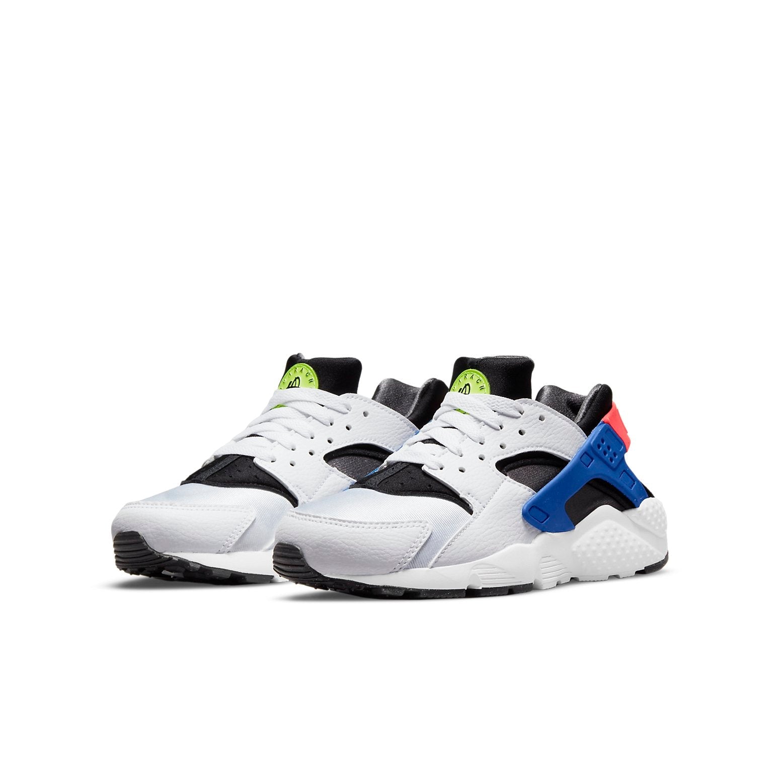 (GS) Nike Huarache Run 'White Bright Crimson' DQ0975-100