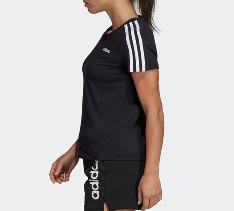 (WMNS) adidas SportsLooseShort-sleeveTee Black DP2362