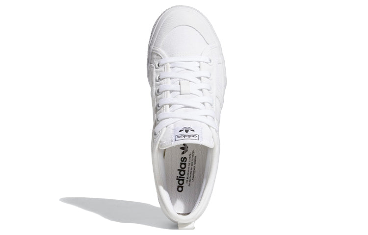 (WMNS) adidas Nizza Platform 'Triple White' FV5322