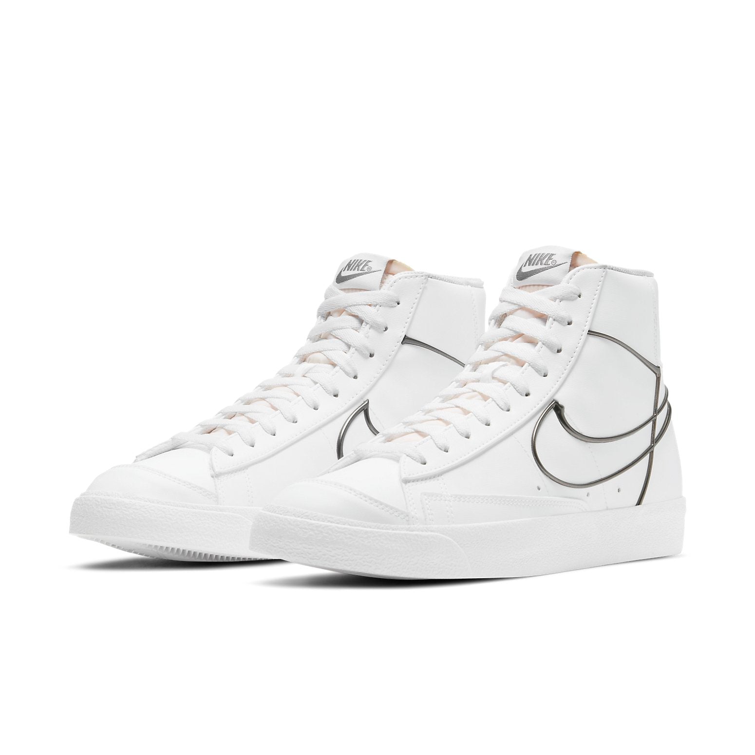 Nike Blazer Mid '77 'White Metallic Pewter' DH4099-100