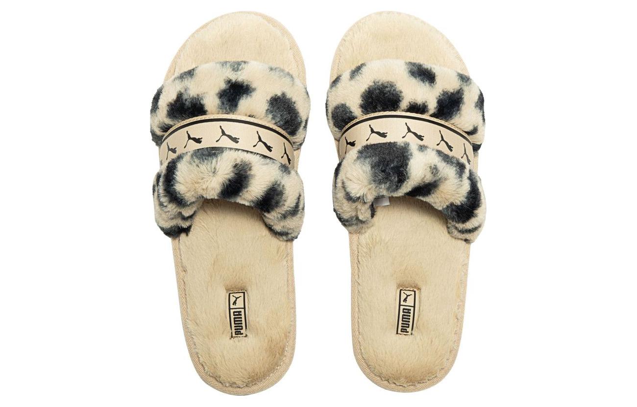 (WMNS) PUMA Fluff Remix Animal BX 'Cream Black' 390970-01