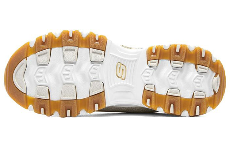 (WMNS) Skechers D'lites 4.0 'Cream' 896135-OFWT