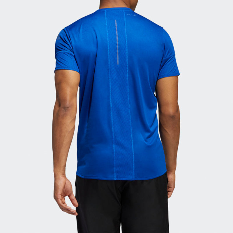 adidas 25/7 Rise Up N Run Parley Tee 'Blue' EI6319