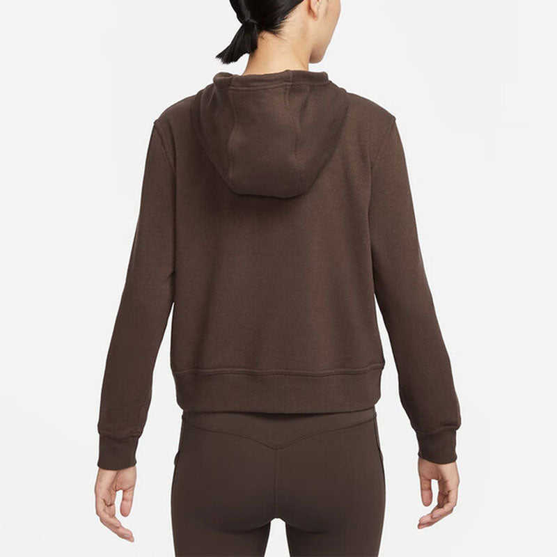 (WMNS) Nike Spring Sports Casual Sweatshirt Pullover 'Brown' FB5144-237