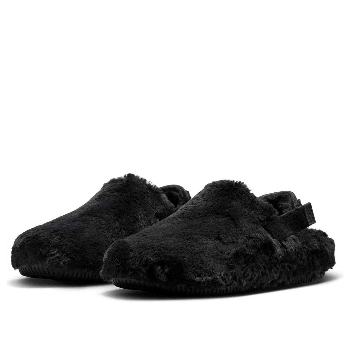 (WMNS) Nike Calm Mule 'Black Fur' FZ3119-001