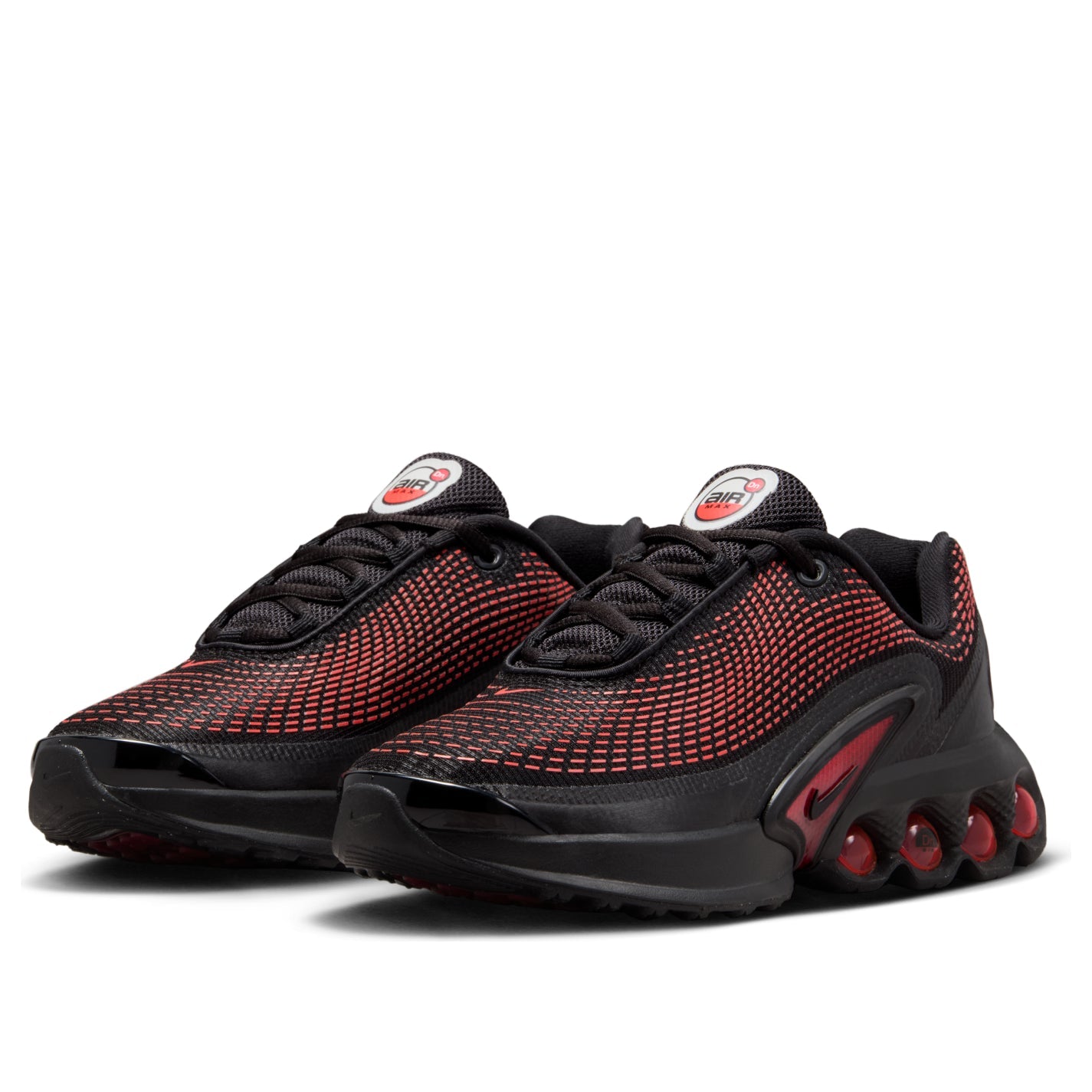 (GS) Nike Air Max Dn 'Black Bright Crimson' FB8987-006