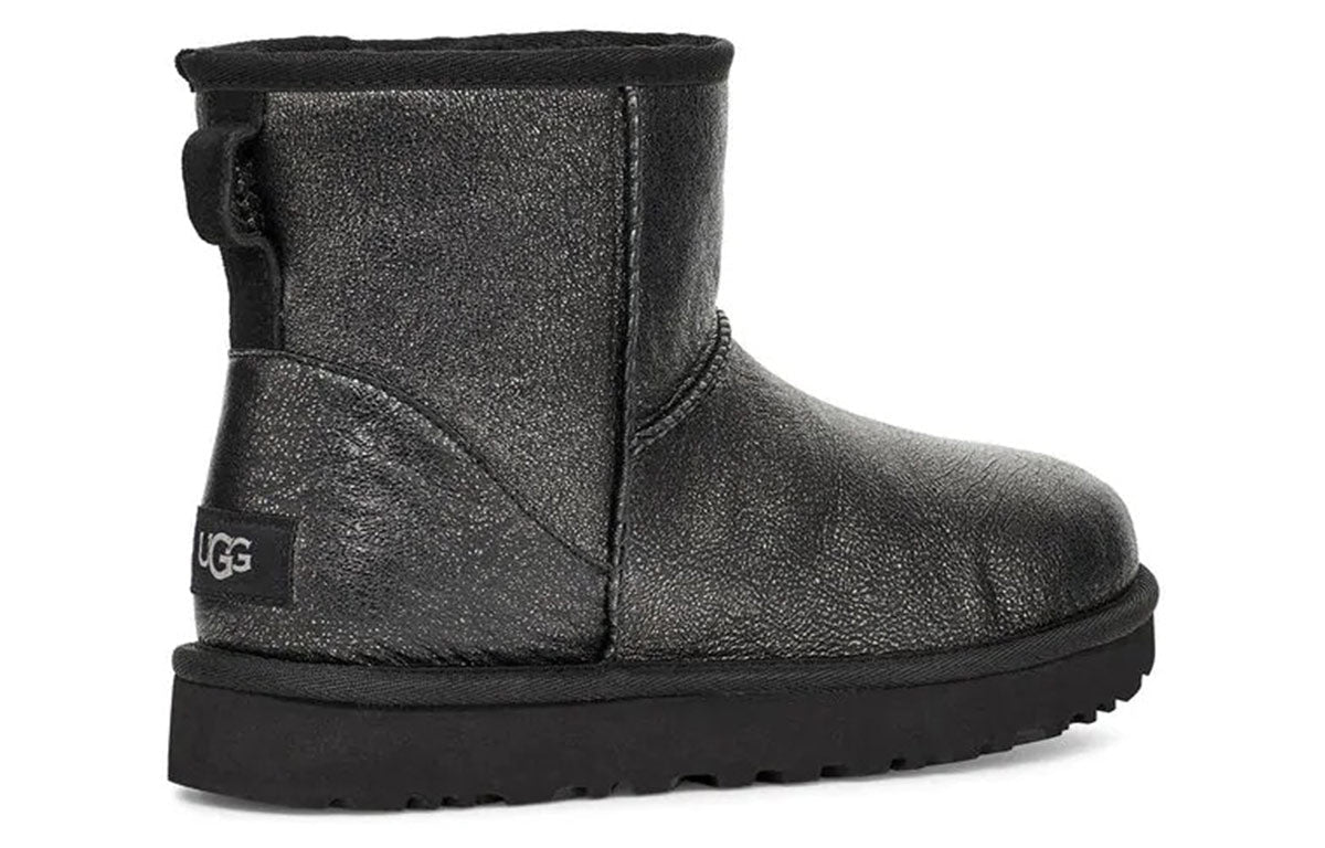 (WMNS) UGG Classic Mini II Iridescent 'Black' 1112417-BLK