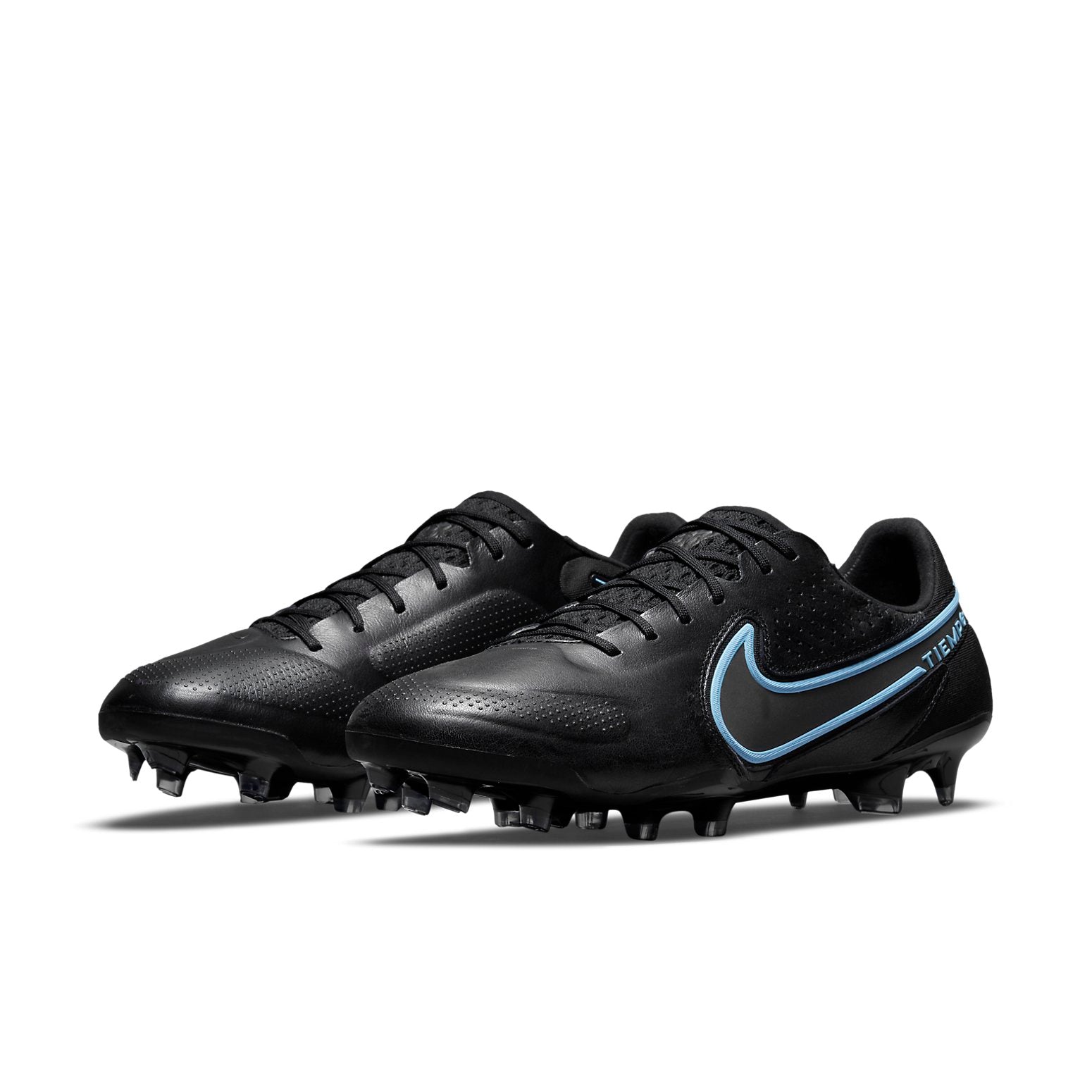 Nike Tiempo Legend 9 Elite FG 'Black Blue Hero' CZ8482-004