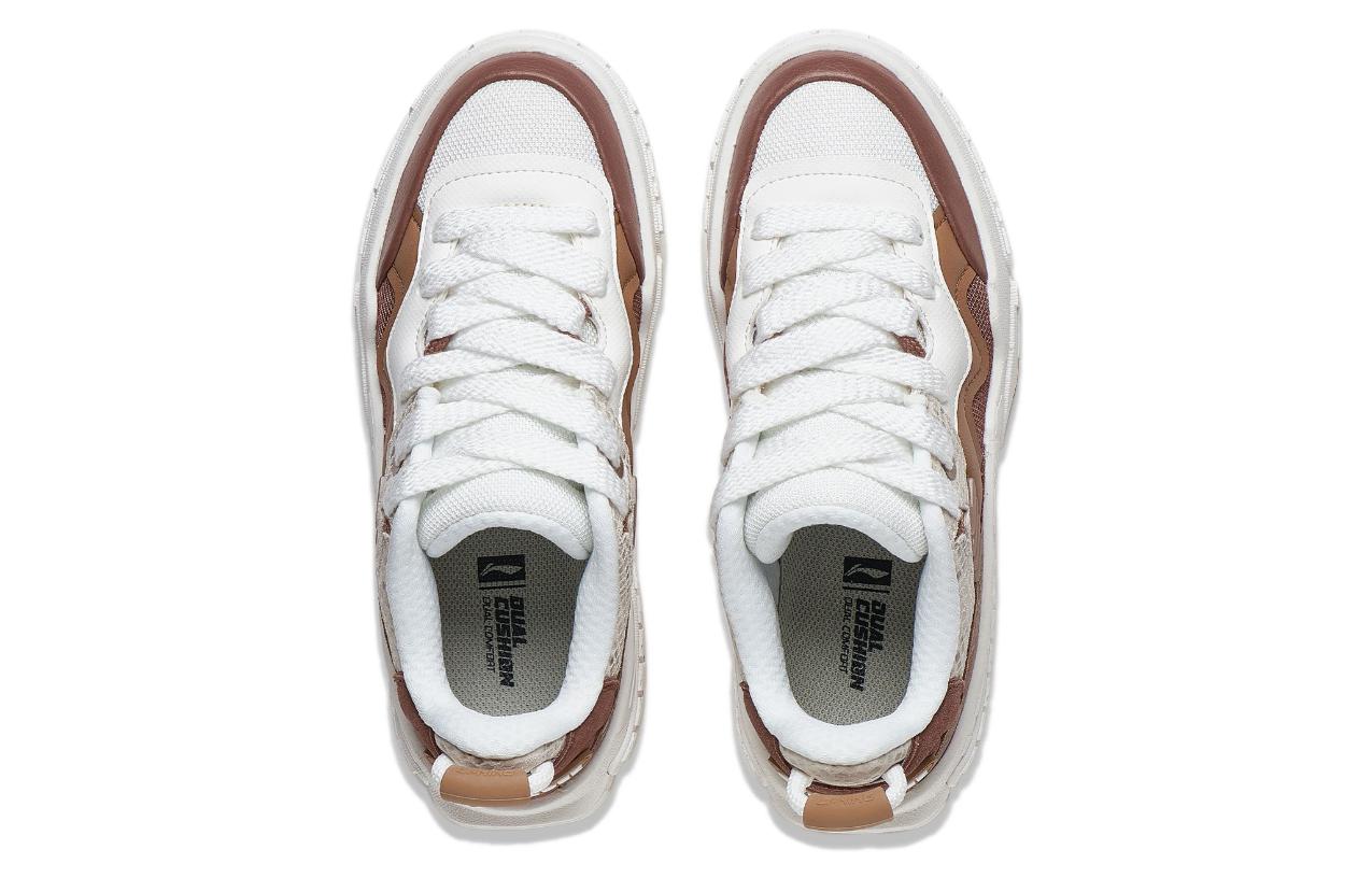 (WMNS) Li-Ning 001 Unblock 'White Brown' AGCT218-4