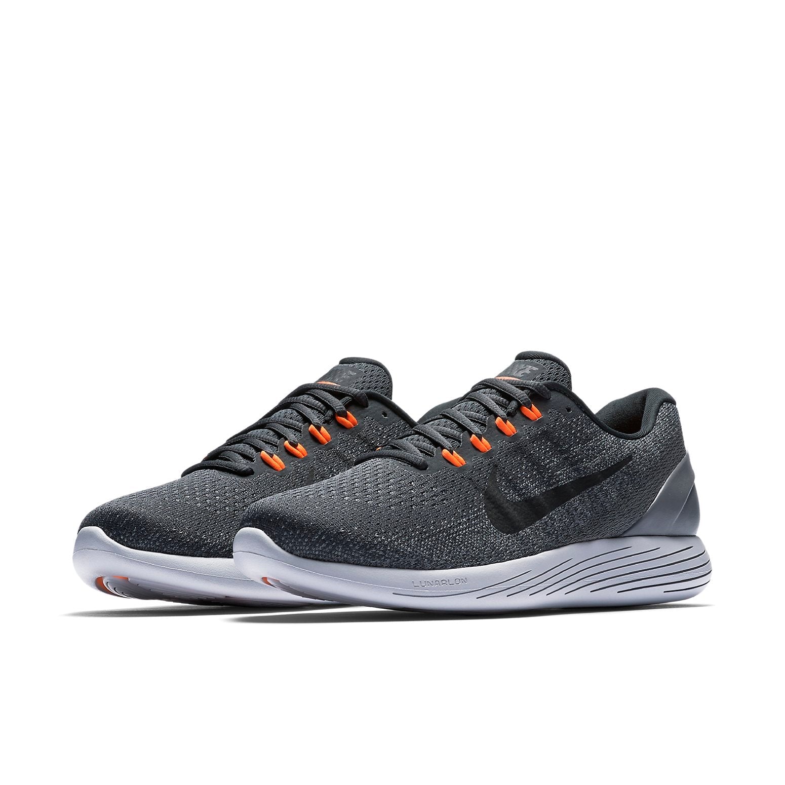 Nike Lunarglide 9 Grey/Orange 904715-004