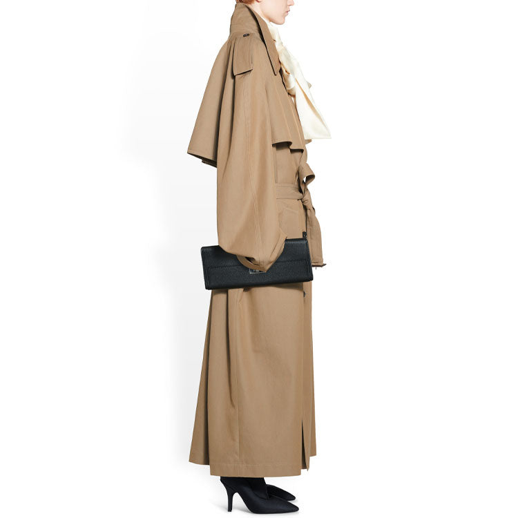 (WMNS) Balenciaga Oversized Trench Coat 'Beige' 733764TNP099501