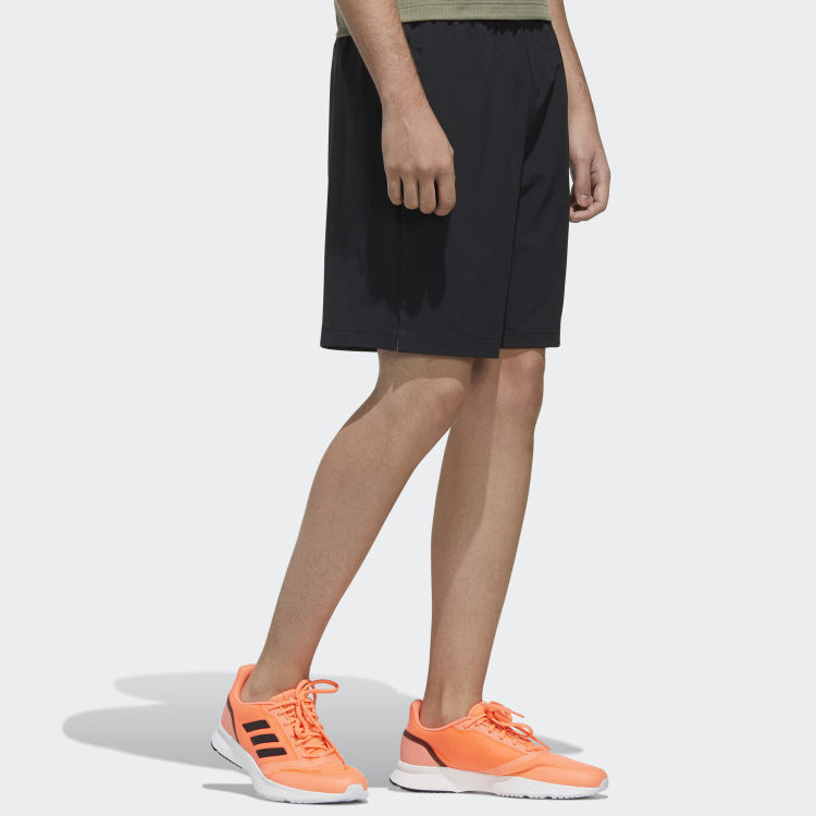 adidas neo Stripe Alphabet Logo Shorts Black FL0243