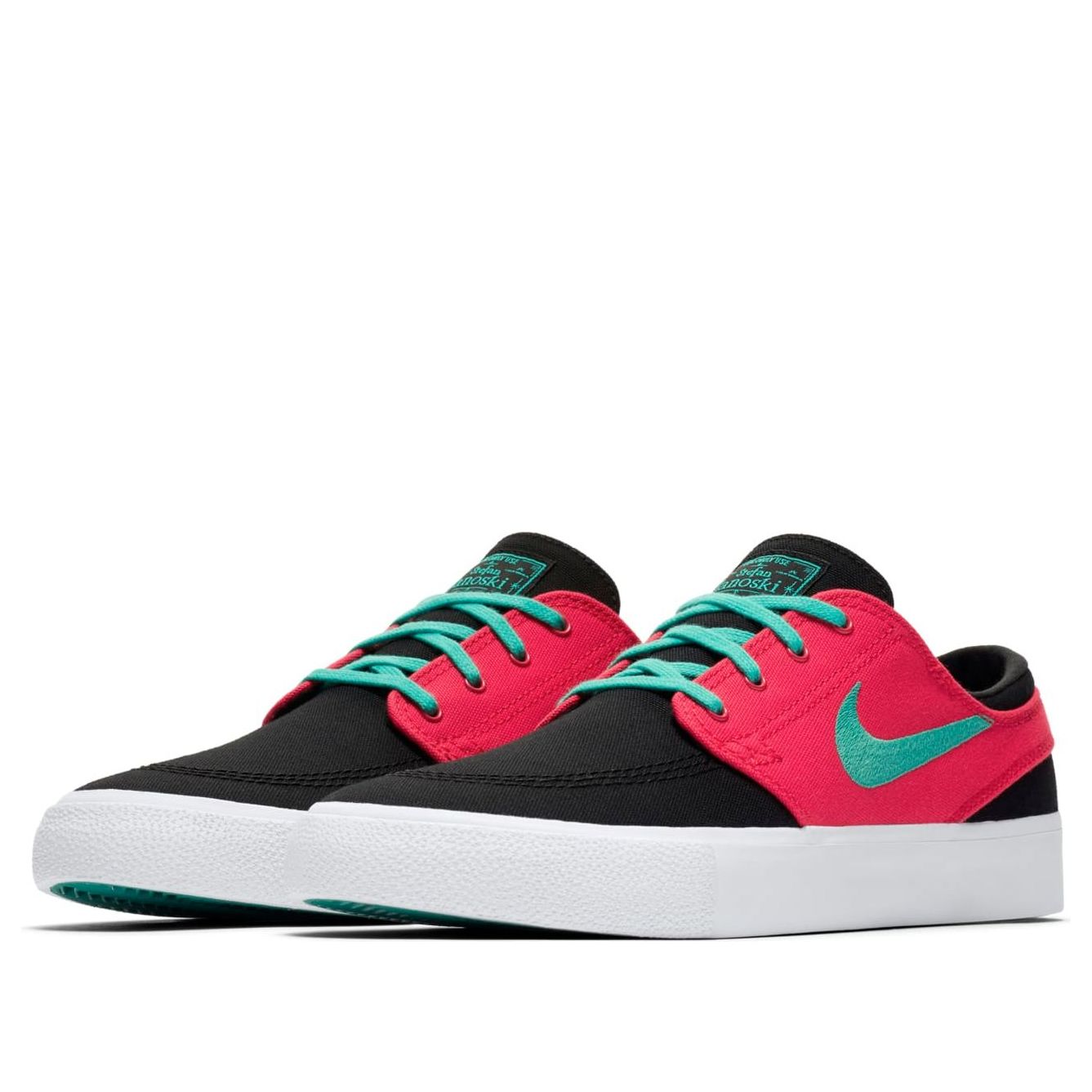 Nike Zoom Stefan Janoski Canvas RM SB 'Black True Green Atom Red' AR7718-007
