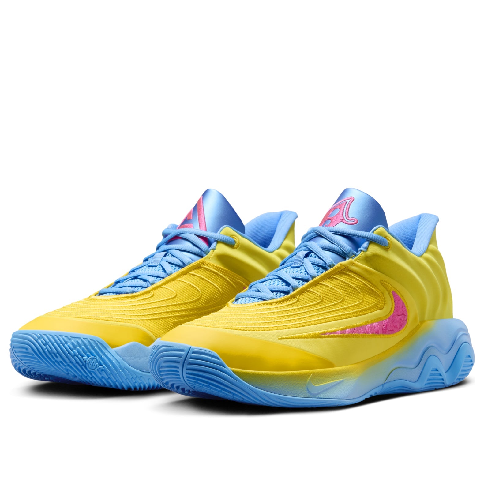 Nike Giannis Immortality 4 EP 'Lightning University Blue Barely Volt Hyper Pink' FQ3681-700
