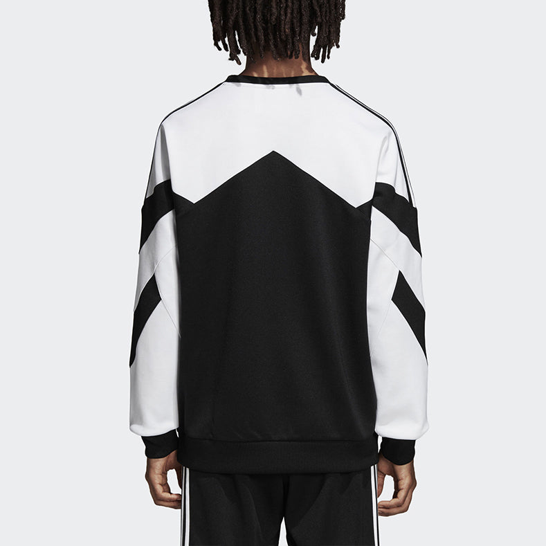 adidas originals Palmeston Crew Round Neck Long Sleeves Black DJ3455