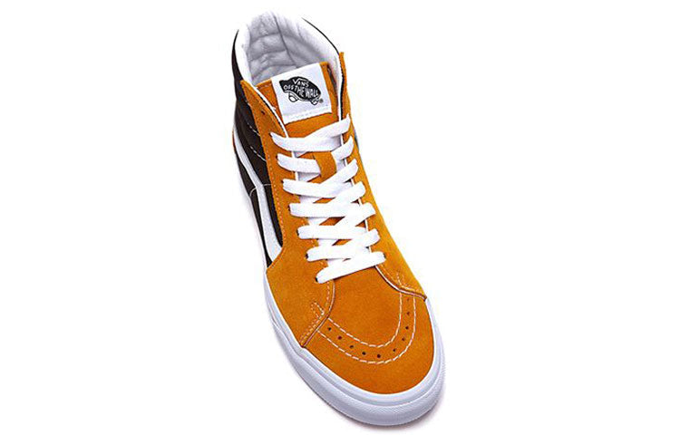 Vans Sk8-hi Black Yellow Splicing Unisex 'Sunflower Black' VN0A4BV6SXY