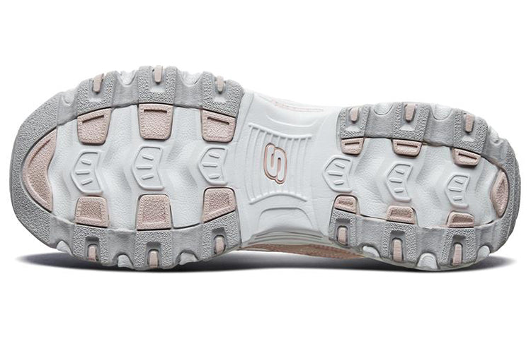 (WMNS) Skechers D'lites Fashion Sneakers Pink/White 11930-LPKW